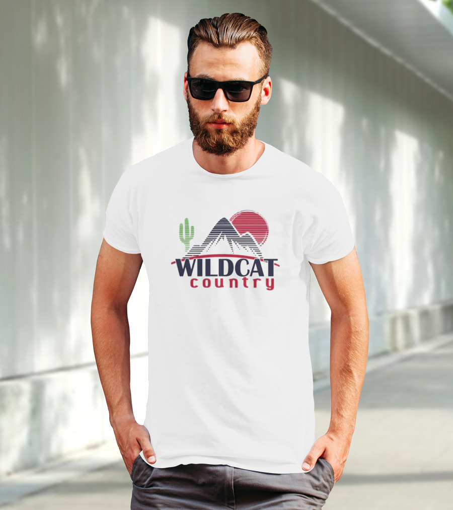 Wildcat Country Desert Sunset Japan T-Shirt