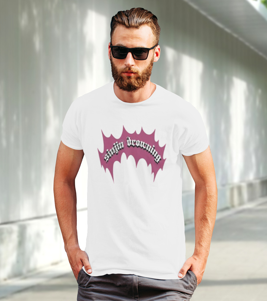 Sinjin Drowning Pink Burst T-Shirt