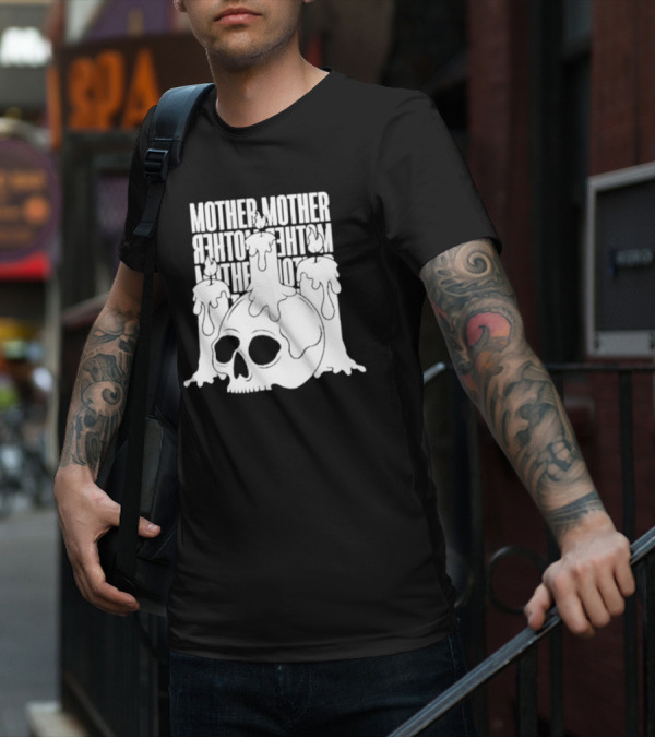 Mother Mother Skull Candle T-Shirt