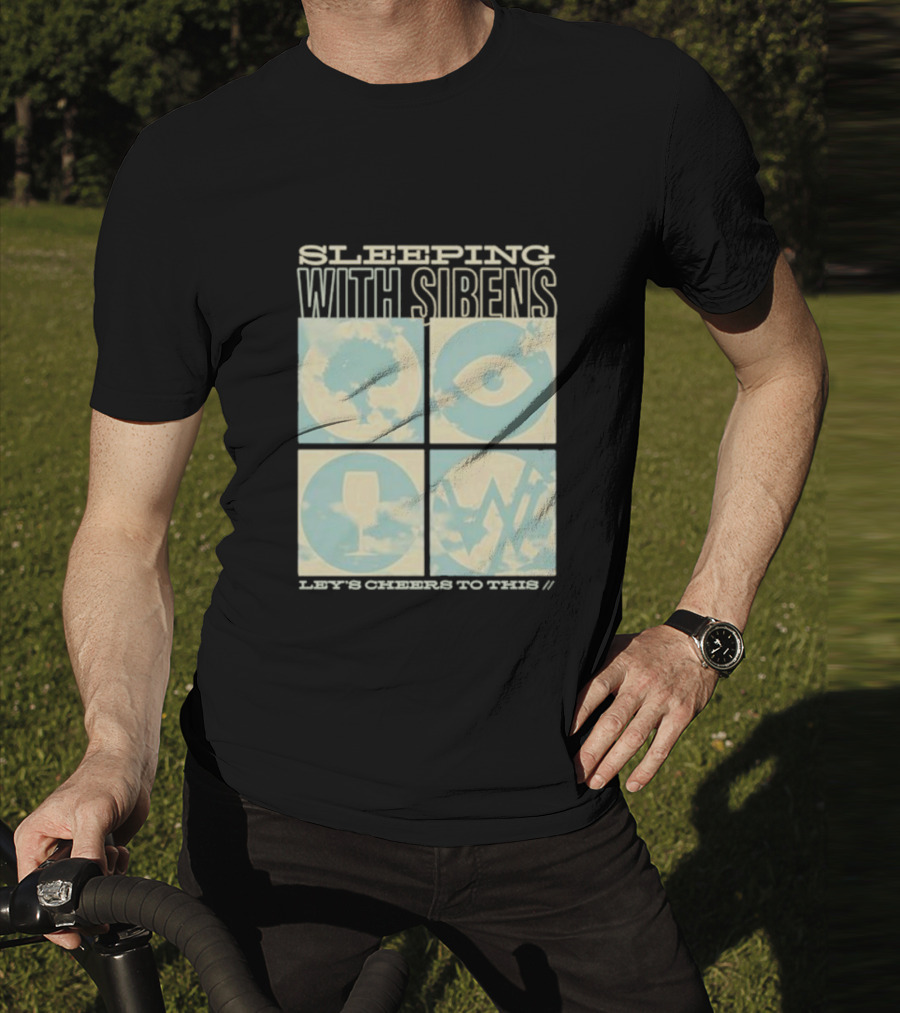 Sleeping With Sirens Let's Cheers To This Iconic Album Art Elements T-Shirt