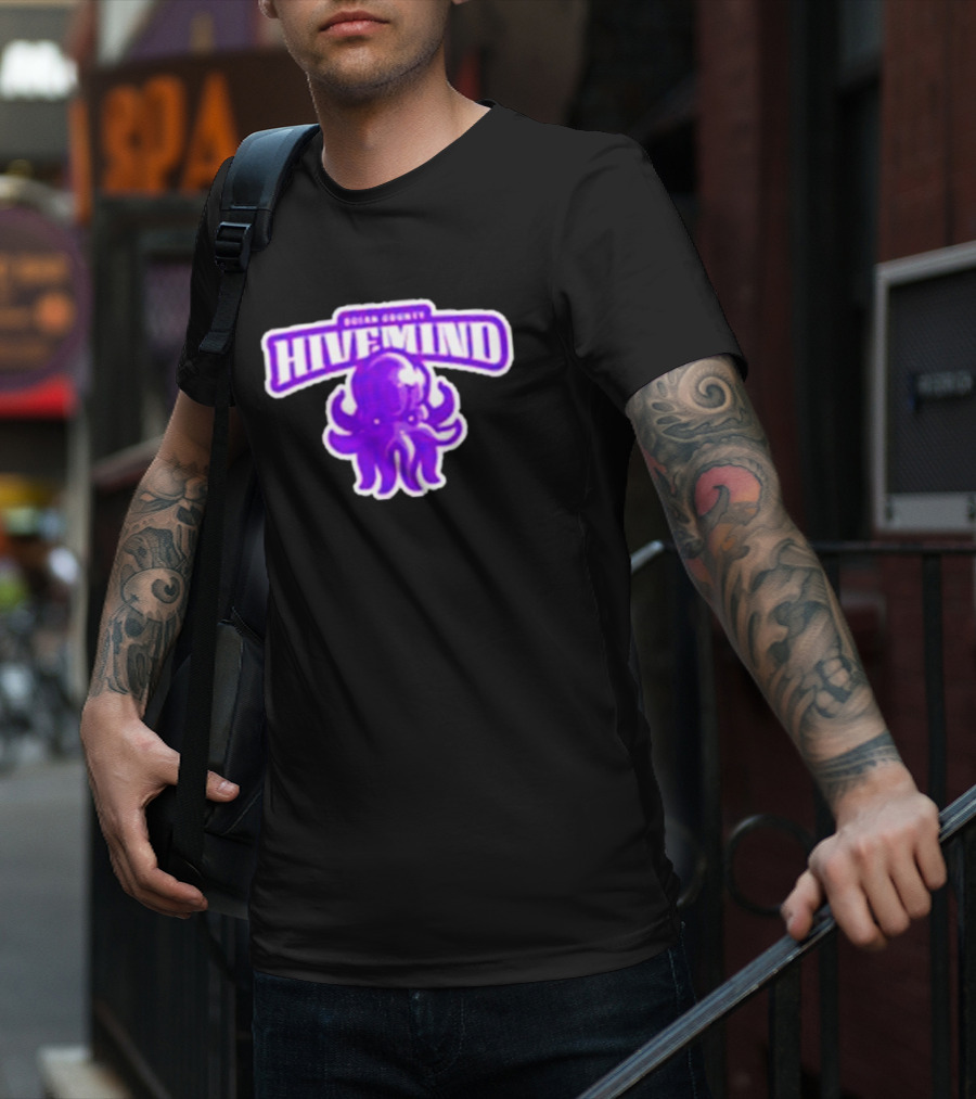 Oceans County Hivemind Octopus T-Shirt