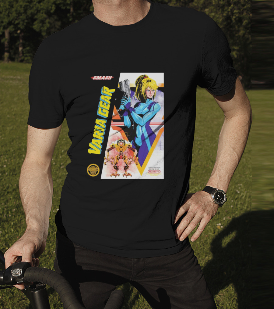 Smash Varia Gear Zero Suit Hunter Chronicles T-Shirt