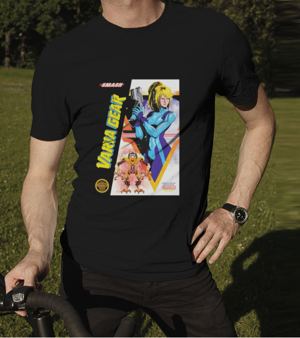 Smash Varia Gear Zero Suit Hunter Chronicles T-Shirt