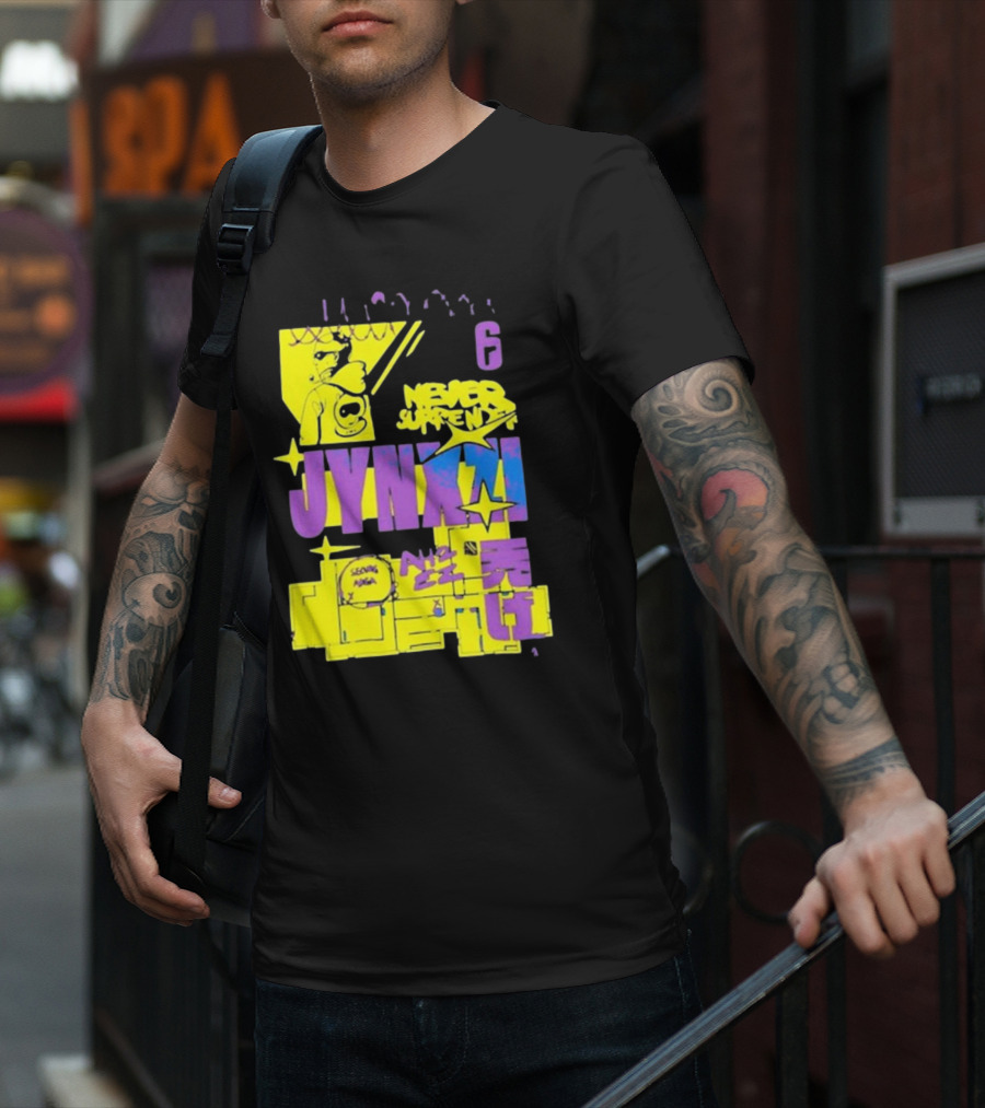 Spacestation Gaming Jynkx Never Surrender Ah 2 Ez T-Shirt