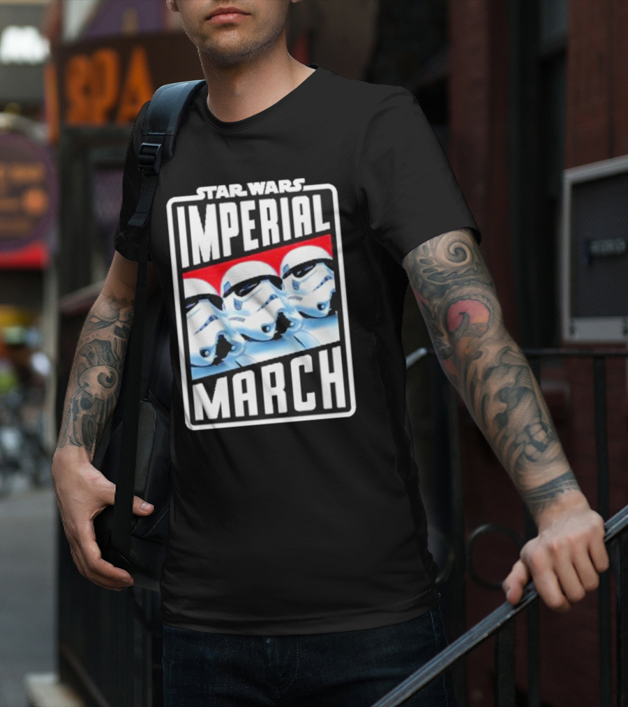 Star Wars Imperial March Stormtroopers T-Shirt