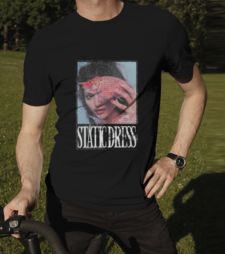Static Dress Fish Net Mask T-Shirt
