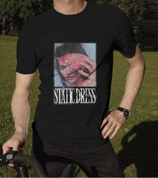 Static Dress Fish Net Mask T-Shirt