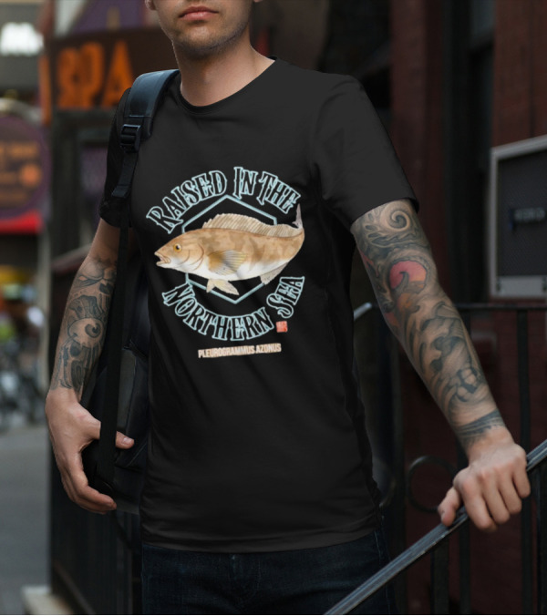 Raised In The Northern Sea Pleurogrammus Azonus Fish T-Shirt
