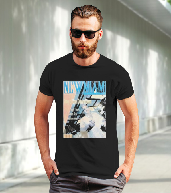NEW MIAMI King Of The Downtown Life And Times Rok New York T-Shirt