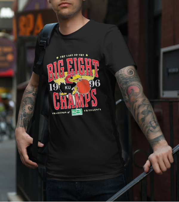 The Last Of The Big Eight Champs 1996 KU Tradition Of Excellence T-Shirt