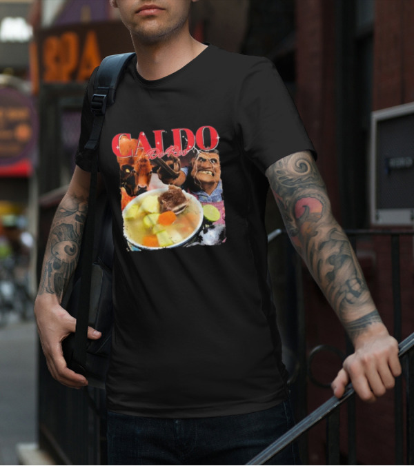 Caldo De Res Western Cowboy With Vegetable Soup T-Shirt