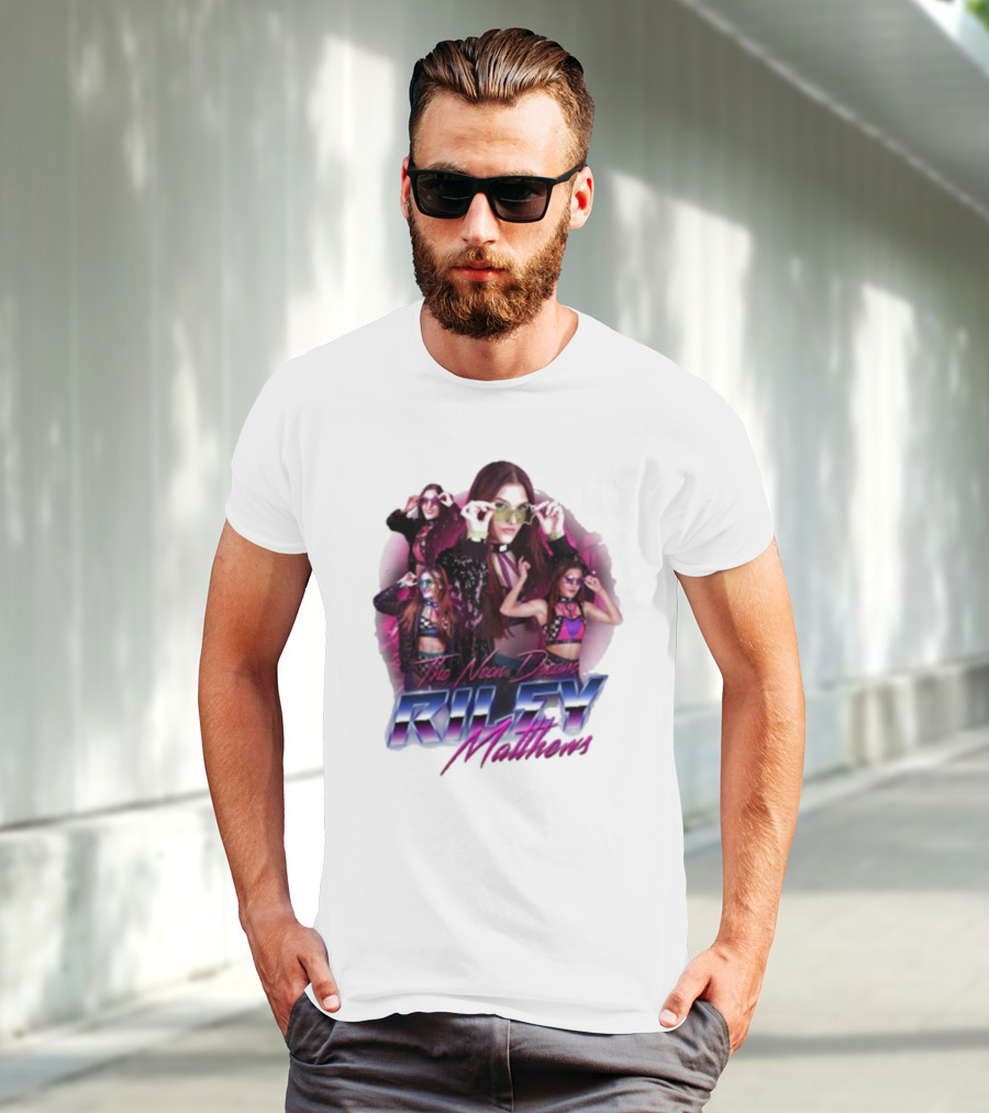 Riley Matthews The Neon Dream Retro Style Fashion Icons T-Shirt