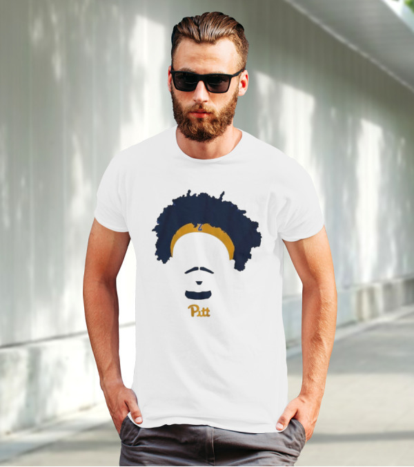 Pitt Basketball Blake Hinson Hair Headband Number 2 T-Shirt