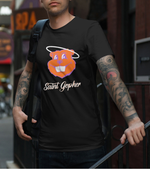 Saint Gopher Halo Smile T-Shirt