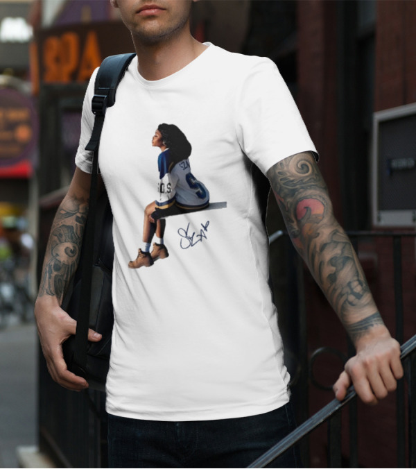 Sza Sos Signature Number 5 Sports T-Shirt
