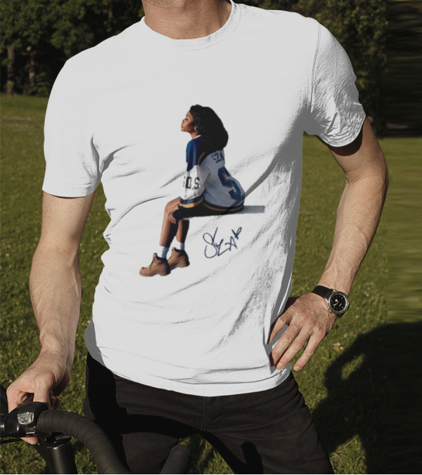 Sza Sos Signature Number 5 Sports T-Shirt