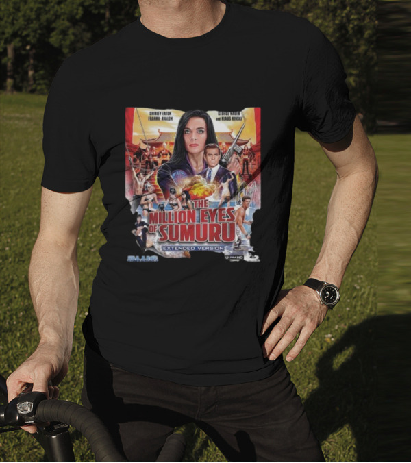 Shirley Eaton Frankie Avalon George Nader Klaus Kinski The Million Eyes Of Sumuru Extended Version Ultra HD Adventure T-Shirt