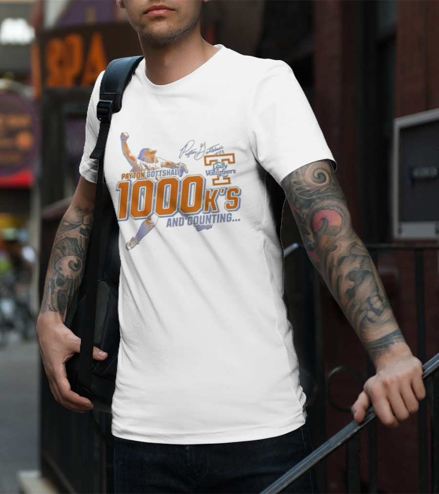 Payton Gottshall 1000 K’s And Counting Lady Volunteers T-Shirt