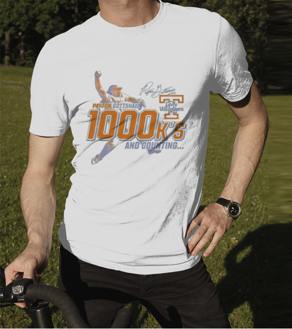 Payton Gottshall 1000 K’s And Counting Lady Volunteers T-Shirt