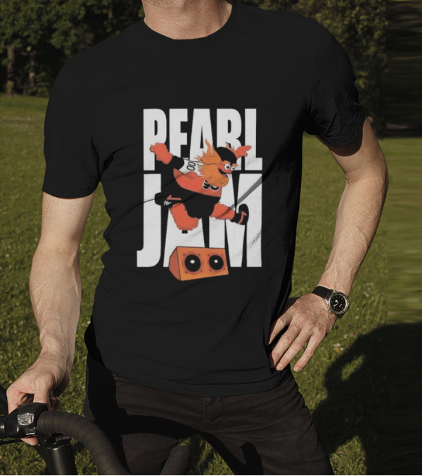 Philadelphia Flyers Gritty Pearl Jam Night T-Shirt