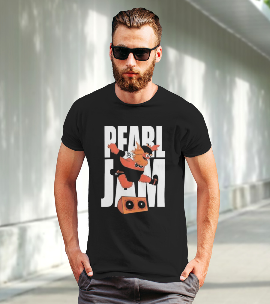Philadelphia Flyers Gritty Pearl Jam Night T-Shirt