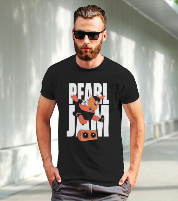 Philadelphia Flyers Gritty Pearl Jam Night T-Shirt