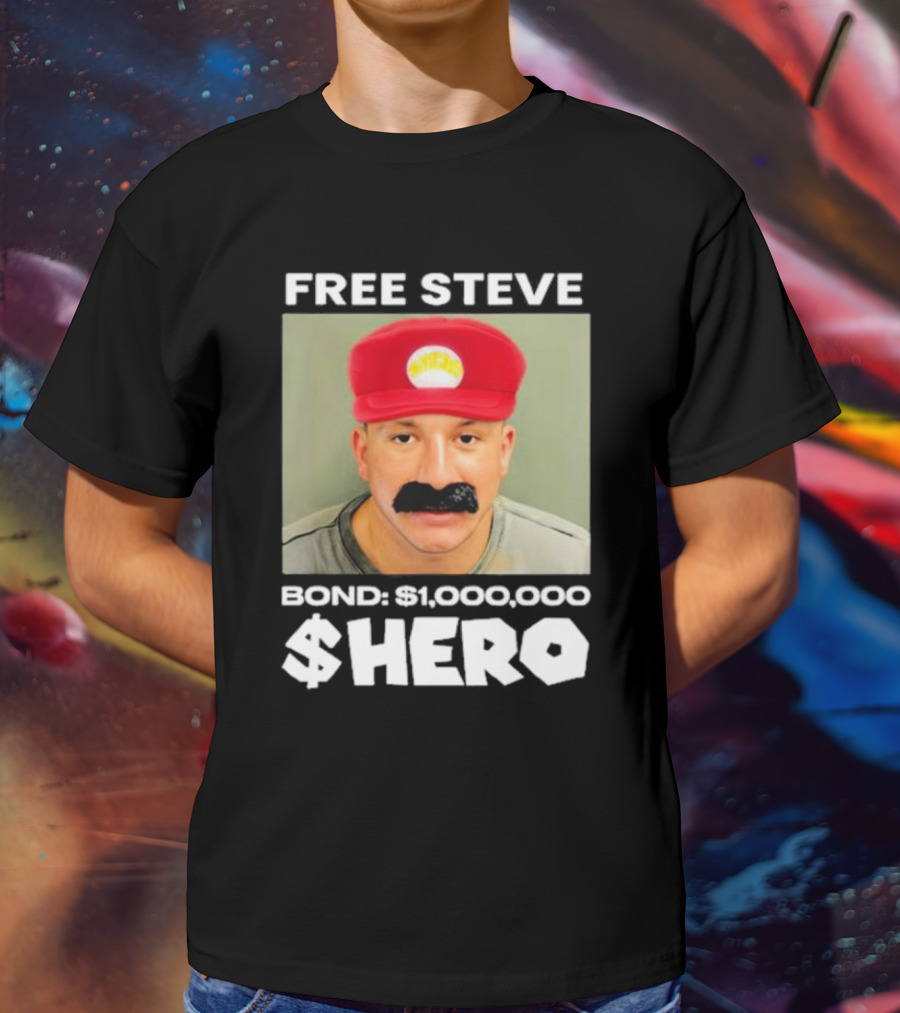 FREE STEVE BOND $1,000,000 $HERO T-Shirt