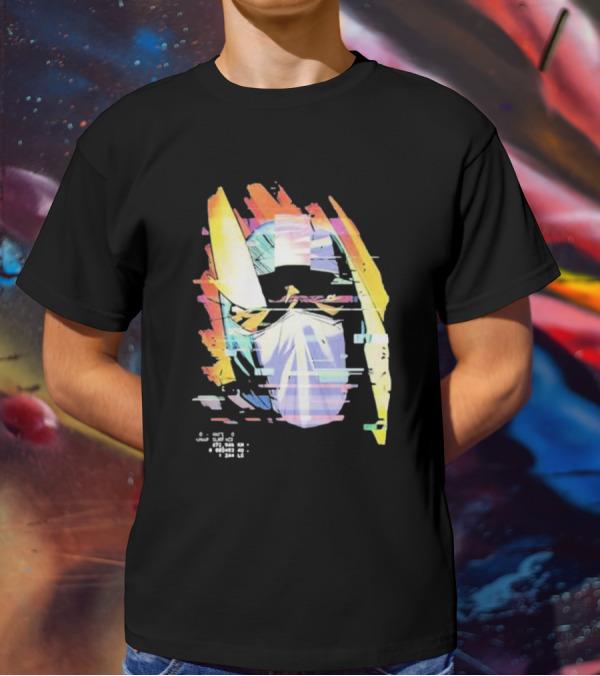 Kid Cudi Moon Man Helmet Glitch T-Shirt