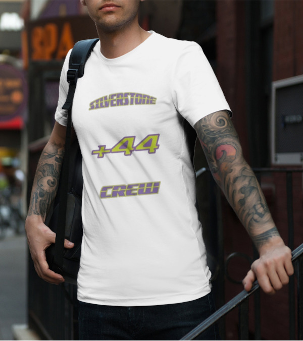 Silverstone +44 Crew Lewis Hamilton Home Turf T-Shirt