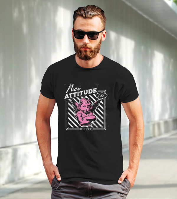 Nice Attitude Club Angel Kittl Co T-Shirt