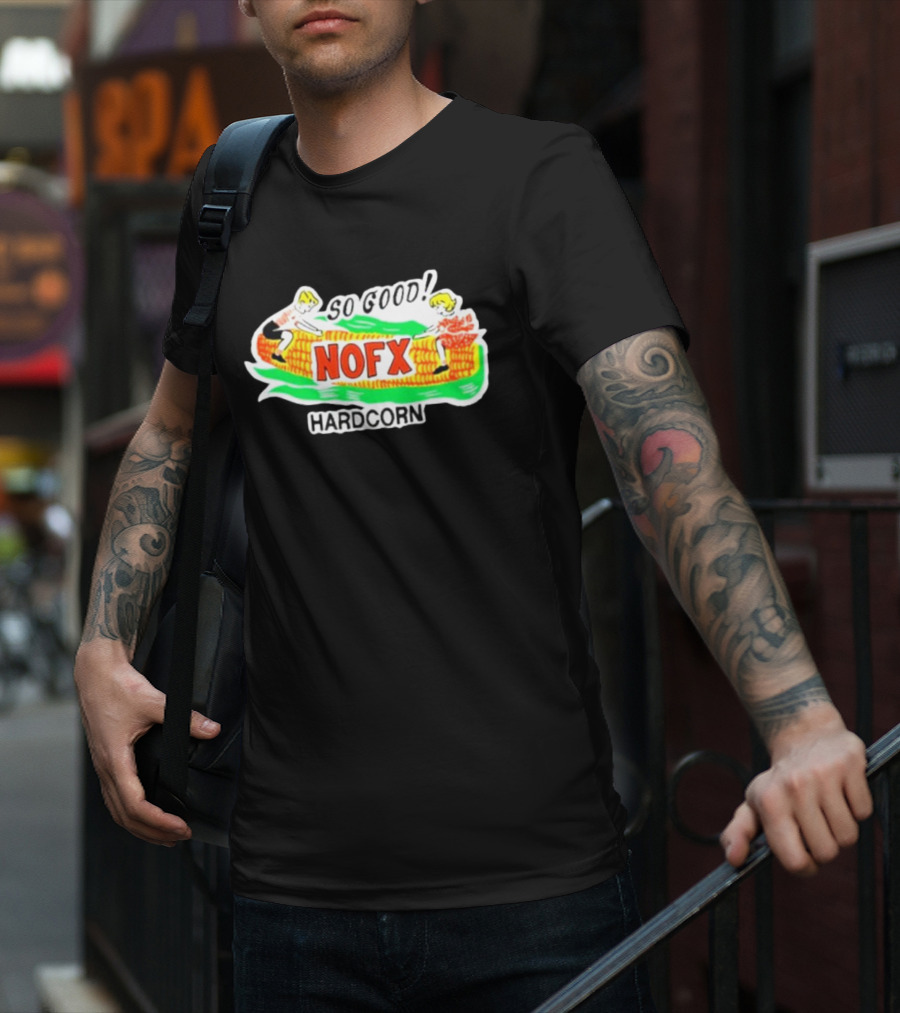 NOFX Hardcorn So Good Iconic Visual With Corn And Kids T-Shirt