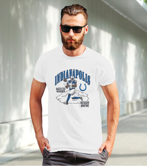 Indianapolis Ageless Wonder Reggie Wayne Colts T-Shirt