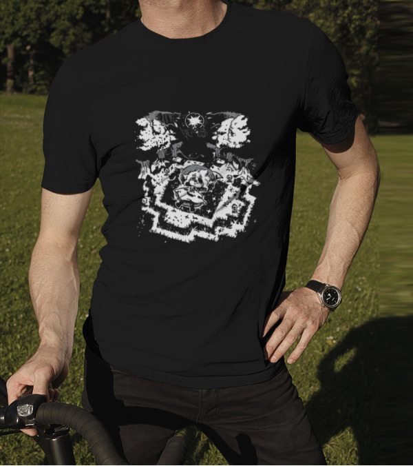 Meadow In Stars And Time RPG Scenic Adventure T-Shirt