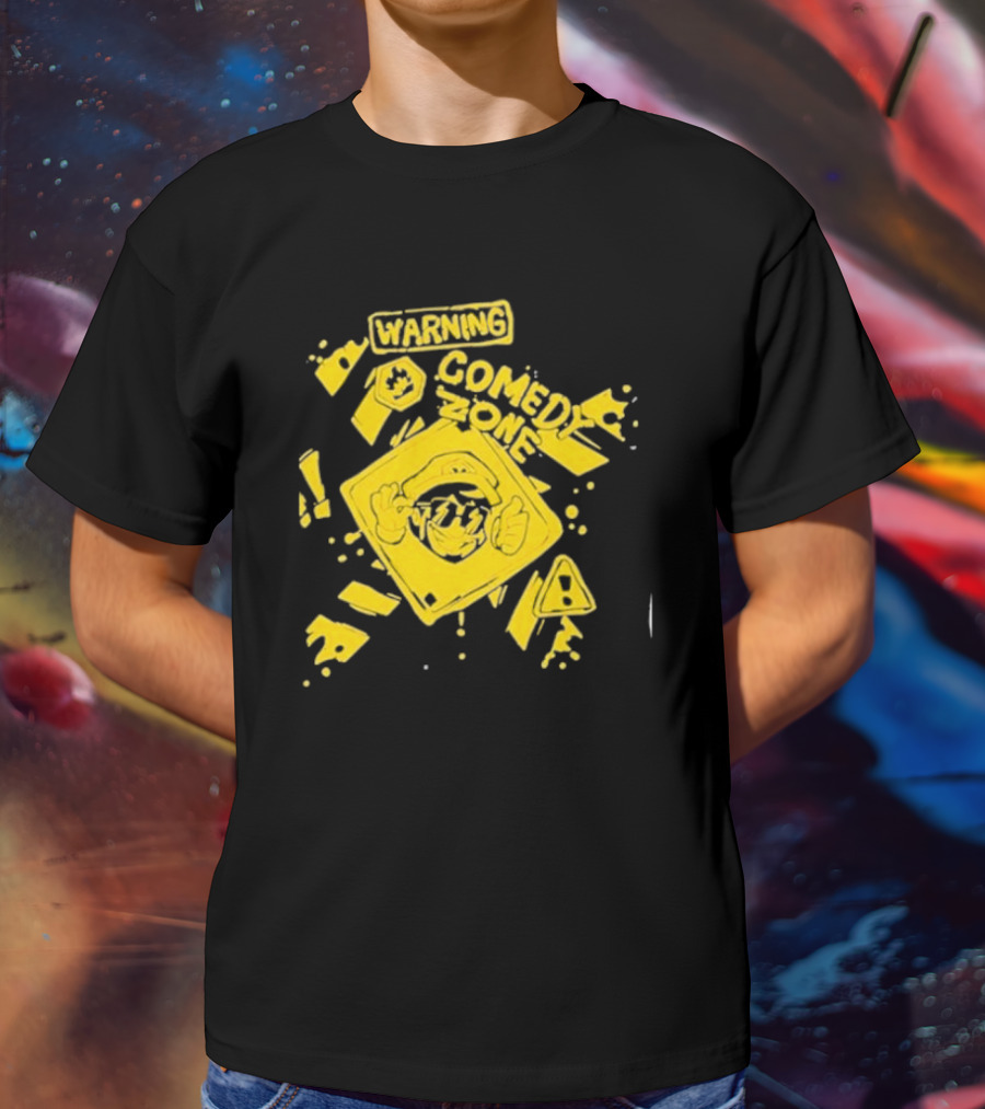Warning SMG4 Comedy Zone T-Shirt