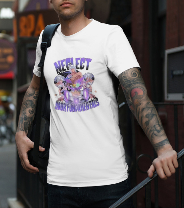 Neglect Your Fundamentals B C Iconic Anime Character T-Shirt