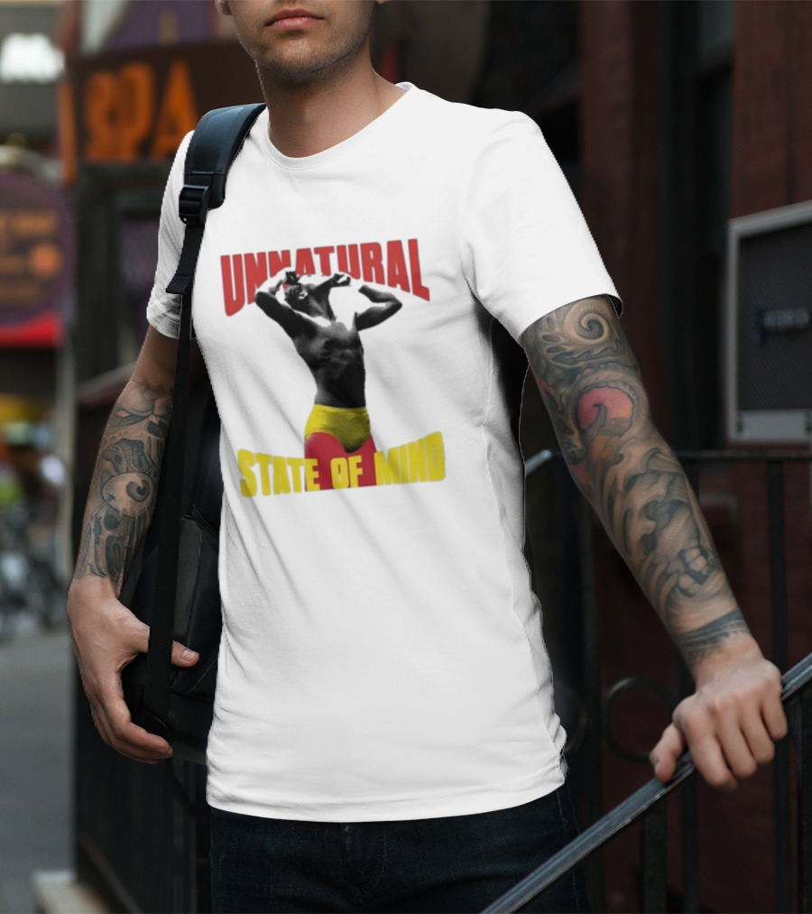 UNNATURAL STATE OF MIND Wrestling Champion T-Shirt