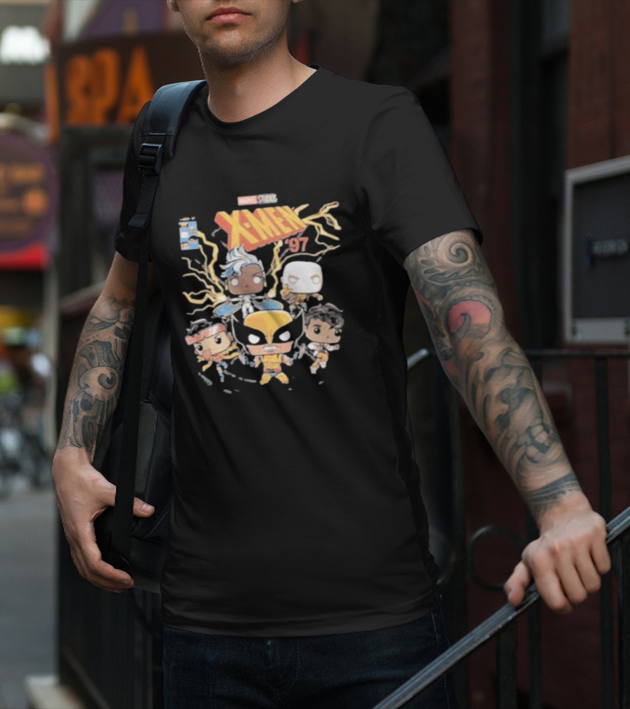 Marvel Studios X-Men '97 Pop Figures Collectors Corps T-Shirt