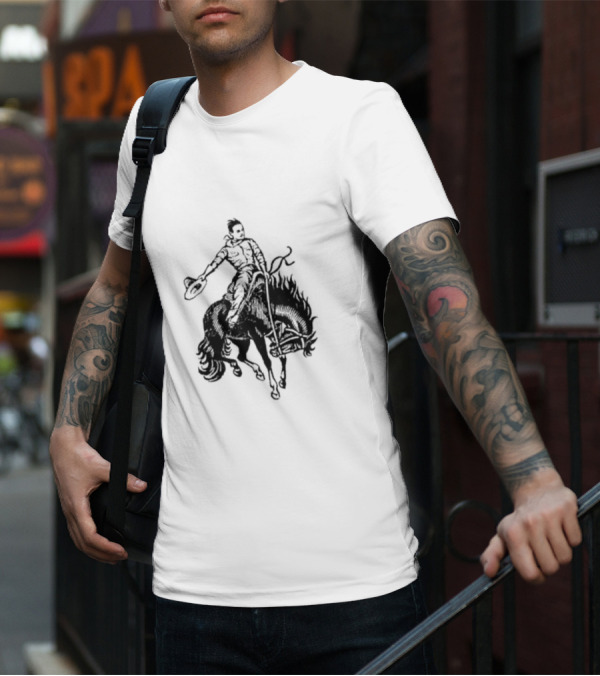 Zac Brown Band Rodeo Cowboy Rope Tie Up T-Shirt