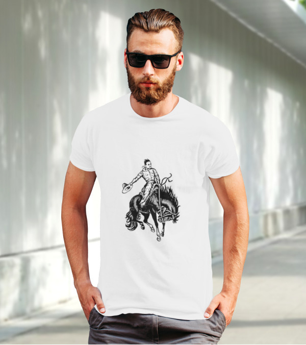 Zac Brown Band Rodeo Cowboy Rope Tie Up T-Shirt
