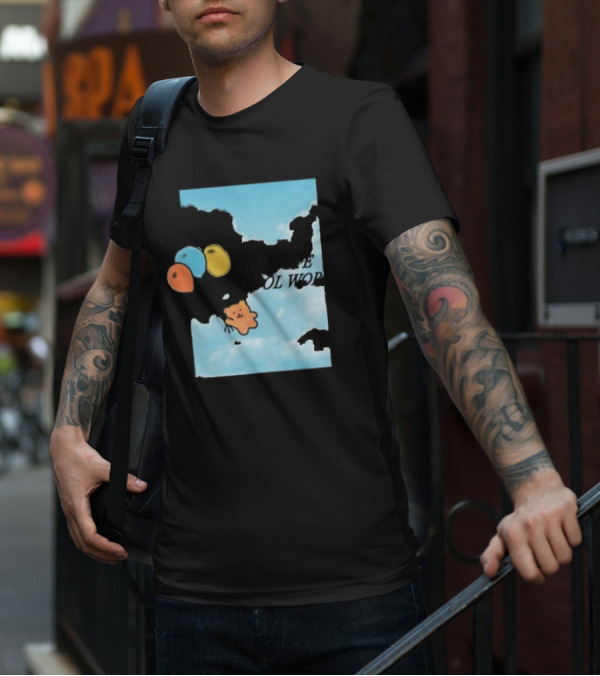 Goodbye Cool World Cloudy Balloon Adventure T-Shirt