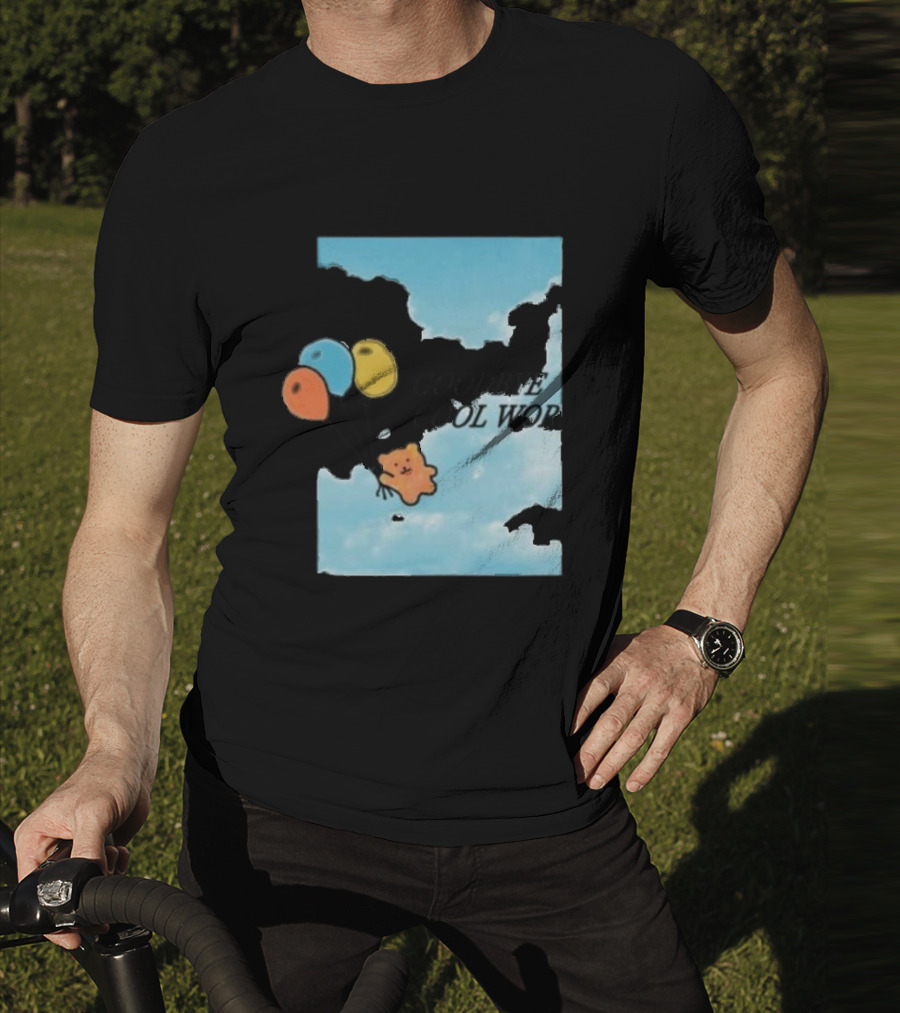 Goodbye Cool World Cloudy Balloon Adventure T-Shirt