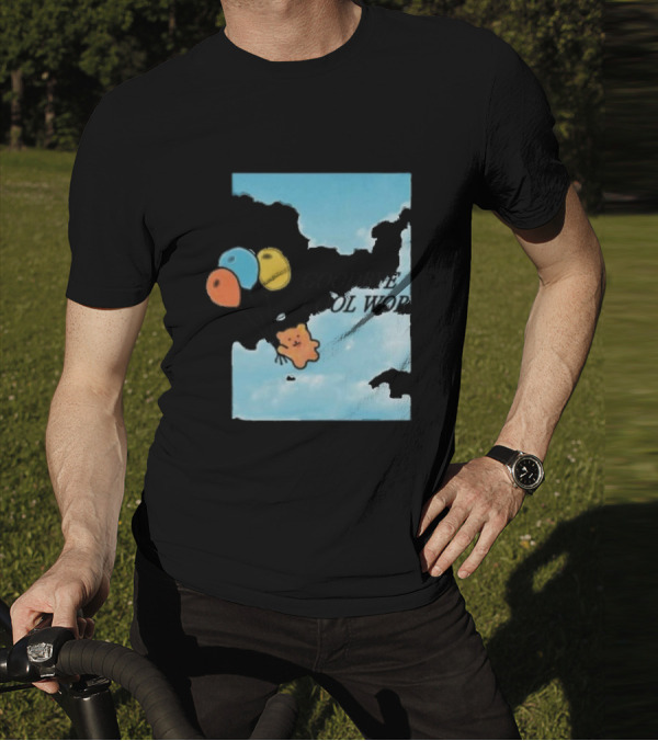 Goodbye Cool World Cloudy Balloon Adventure T-Shirt