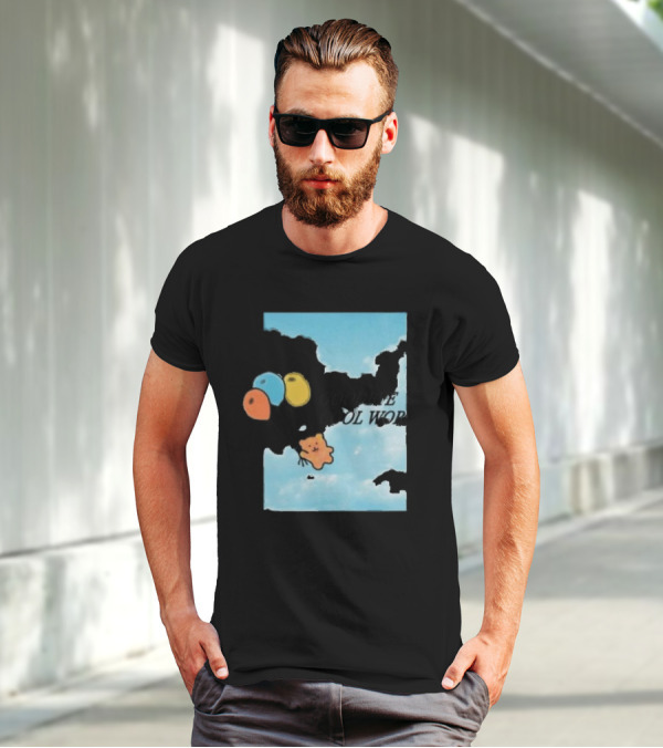 Goodbye Cool World Cloudy Balloon Adventure T-Shirt