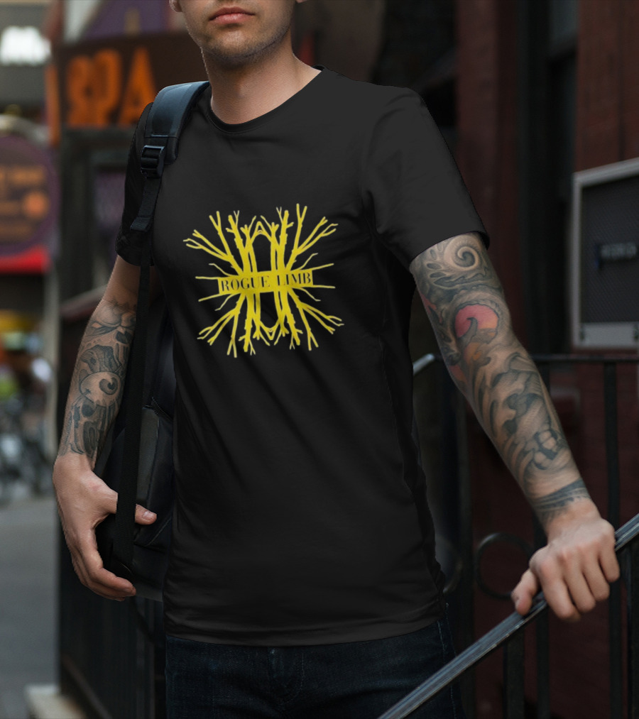 Rogue Limb Gorgeous Yellow Branch Thunder T-Shirt