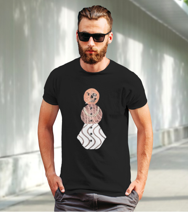 Halloween Snackman Cookie Skeleton Costume T-Shirt