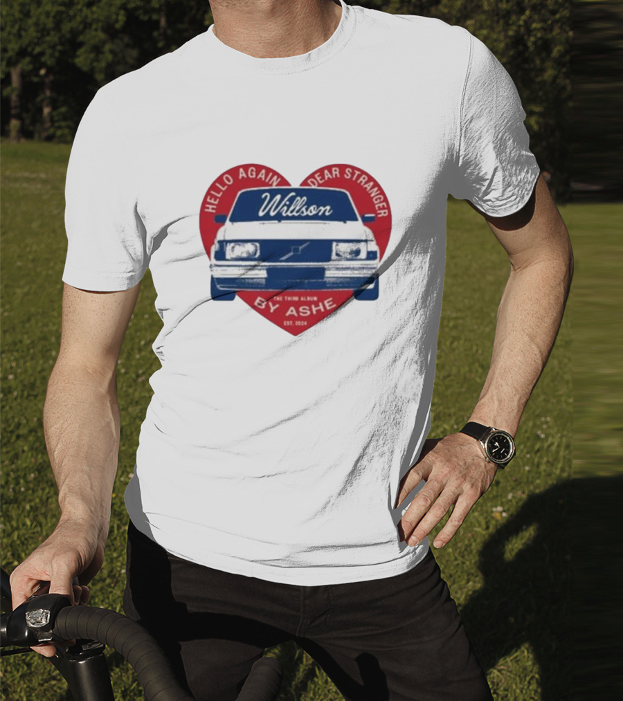 Hello Again Dear Stranger Willson Car The Third Album By Ashe Est. T-Shirt