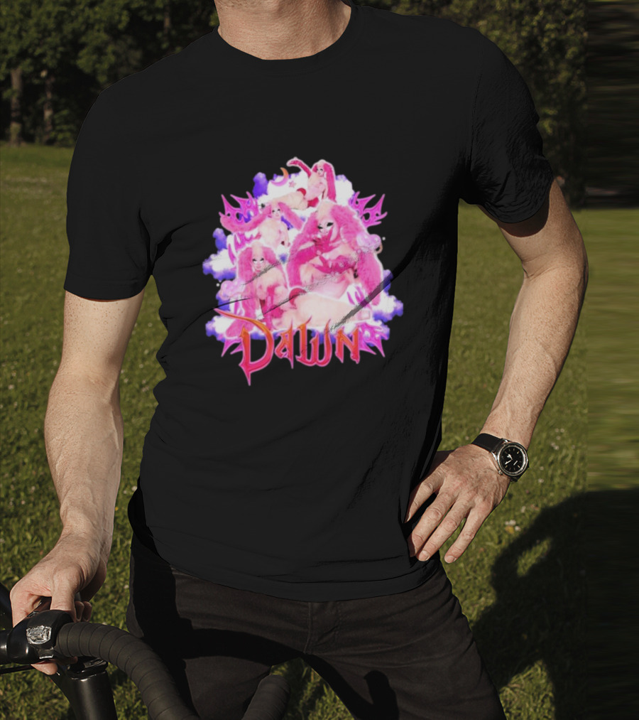 Dawnverse Dragcon Pink Fantasy T-Shirt