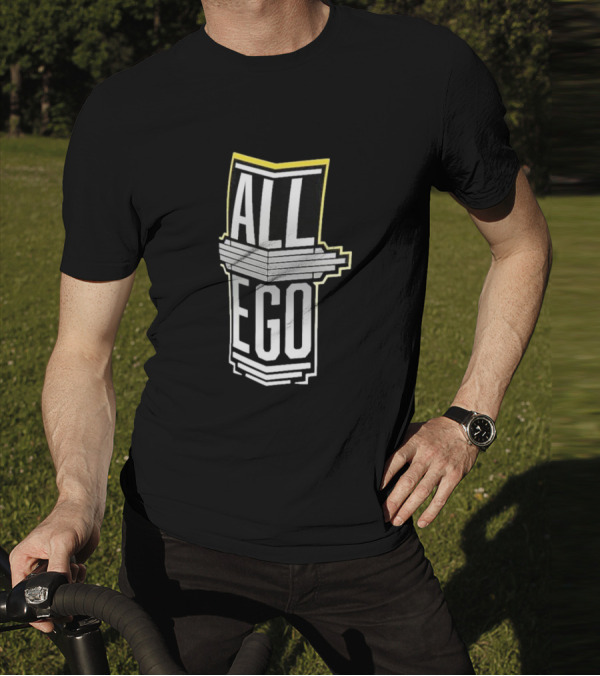 Ethan Page All Ego Stacked Text T-Shirt
