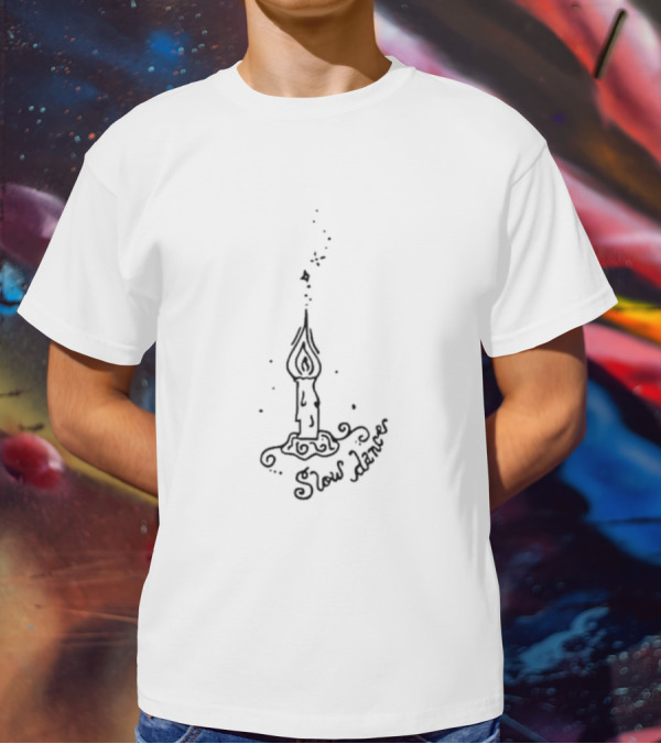Slow Dancer Candle Charm T-Shirt