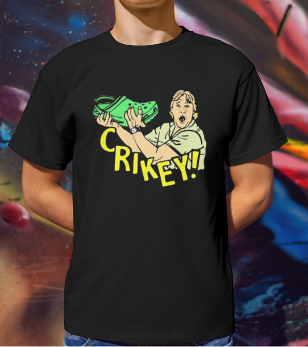 Crikey Crocs Hunter Surprise Enthusiasm T-Shirt